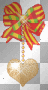 Christmas Heart and Ribbon