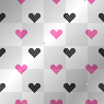 pink hearts with white bAckgrOund!!
