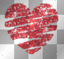 glitter heart