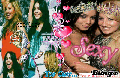 Ashley Michelle Tisdale and Vanessa Anne Hudgens Ashley Michelle Tisdale and Vanessa Anne Hudgens