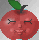 red apple