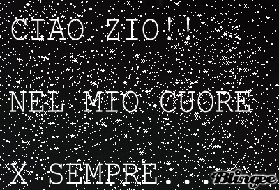 ciao zio