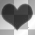 heart black heart black