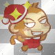 christmas monkey