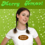 Irish Girl says: "Merry Christmas!" Irish Girl says: "Merry Christmas!"