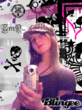 Grafica con effetti glitter di Myspace