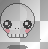 Emo skull cute