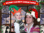 Mary and Kale santa's lil" elfs