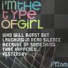 i'm the type of girl