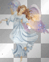 angel white robe