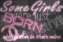 born w/ glitter in veins
