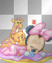 sleeping minniemouse