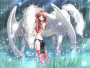 anime horse and girl