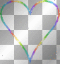 flashing heart