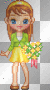 Anime flower gurl