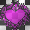 flaming heart