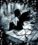 angel on the dock