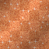 Orange glitter