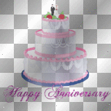 Happy Anniversary Cake Graphics Cliparts Stamps Stickers P 1 Of