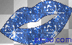 Blue lips