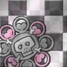 black pink emo background