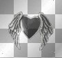 blk heart wings blk heart wings
