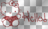 Hello says Hello Kitty