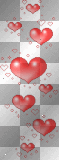 hearts red