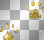 Gold Paw Prints