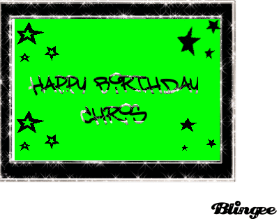 Happy Birthday Chris Animated Picture Codes And Downloads 44991337 45817327 Blingee Com Through gif images we can express the subject in the best way. blingee com