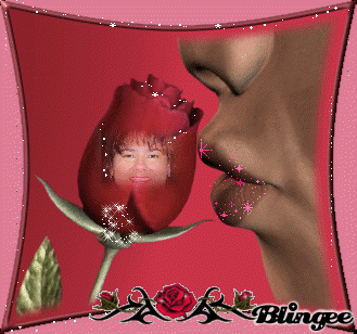 beso de rosa