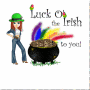 DEBBIELADYBUGCREATIONS--ST. PATRICKS DAY--LUCK OF THE IRISH TO YOU--1