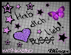 hab dich lieb Picture #46973648 | Blingee.com