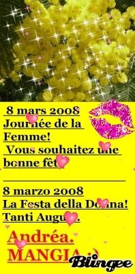 La festa della donna Fotografía #49639633 | Blingee.com