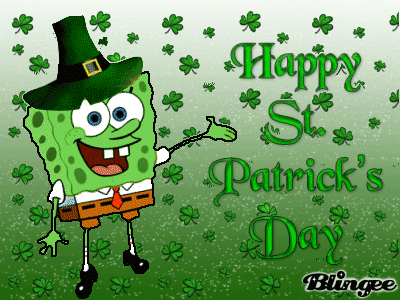 spongebob st patrick's day Picture #50459046 | Blingee.com