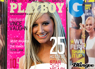 Imagem De Ashley Tisdale On Playboy Magazine 53472272 Blingee Com