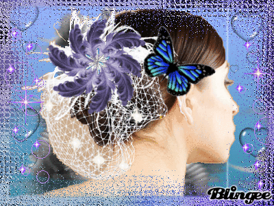Feathers of blue