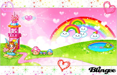 Cute Rainbow Background on Cute Rainbow World All About Happiness