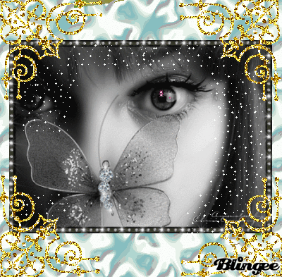 Sparkling Butterfly Girl