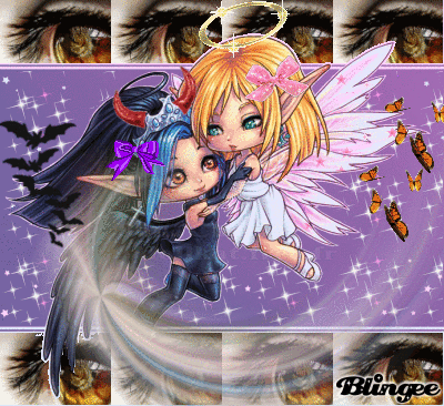 Anime fairies and pixies