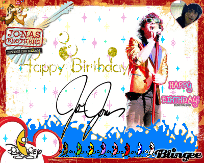 Happy Birthday Joe Jonas Picture #67469740 | Blingee.com