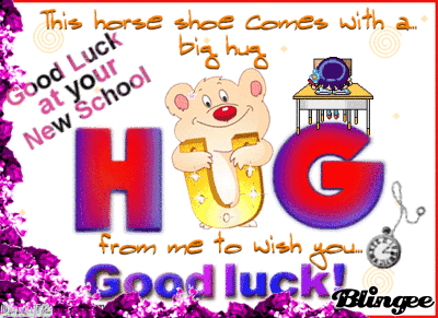 Good luck in your new school for my littl'un Picture #68760714