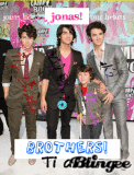 Jonas Brothers w/ baby Frankie