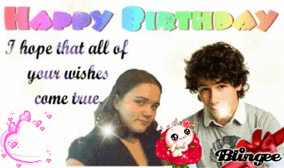 Nick Jonas Birthday Greeting Picture #69253305 | Blingee.com