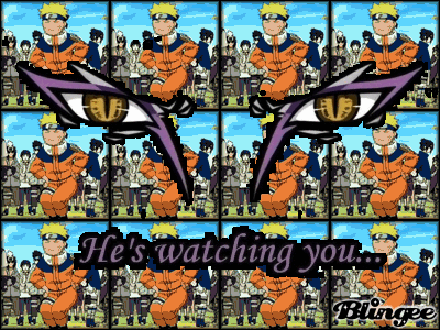 He's watching you...