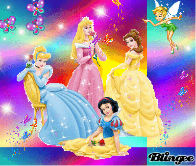 cartoon pretty princess