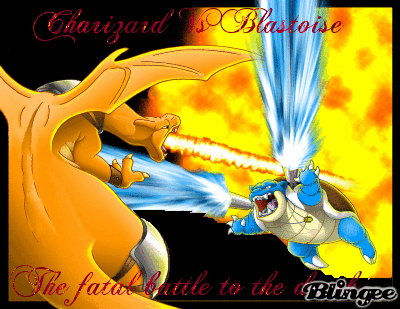 charizard vs blastoise