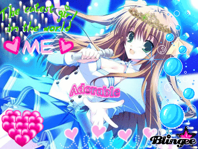 Cute Anime Singer