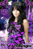 Vanessa in Purple