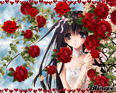 Image result for beautiful roses blingee